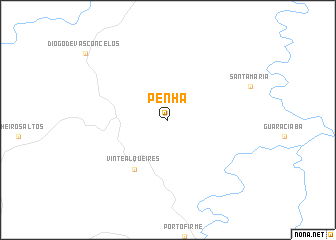 map of Penha