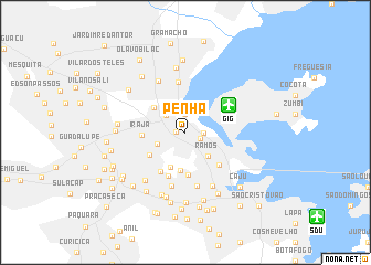 map of Penha