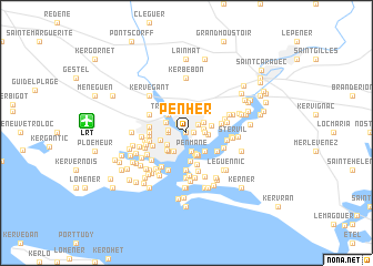 map of Penher