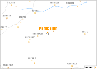 map of Peniceira