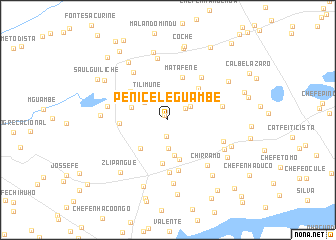 map of Penicele Guambe