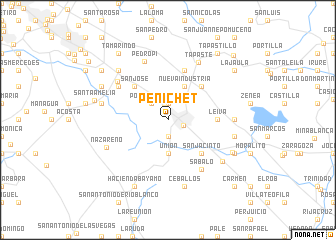 map of Penichet