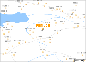 map of Penijõe