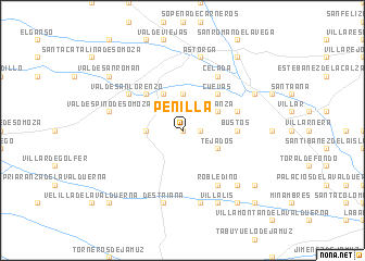 map of Penilla