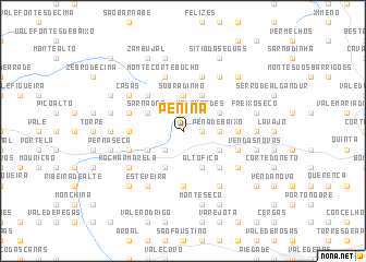 map of Penina