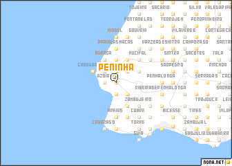 map of Peninha