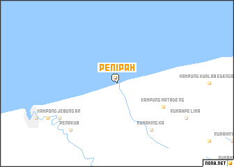 map of Penipah