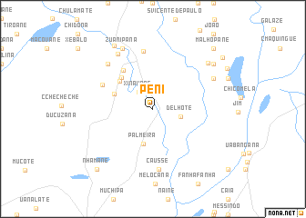 map of Peni