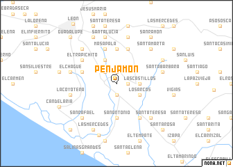 map of Penjamõn