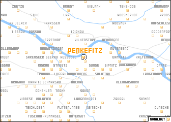 map of Penkefitz