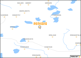 map of Pen\
