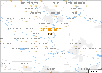 map of Penkridge