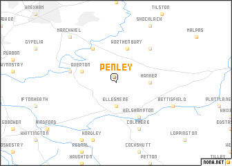 map of Penley