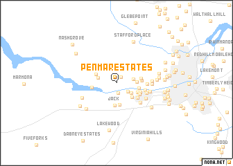 map of Penmar Estates