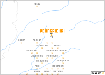 map of Pên Ngai Chai