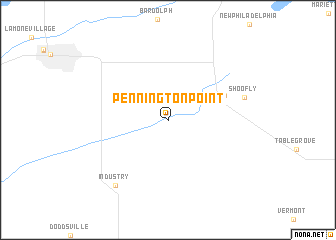 map of Pennington Point