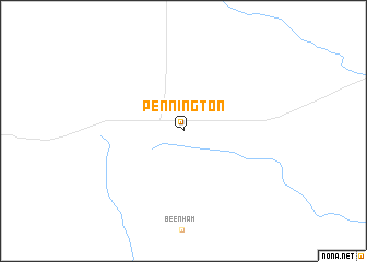 map of Pennington