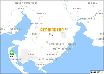 map of Pennington