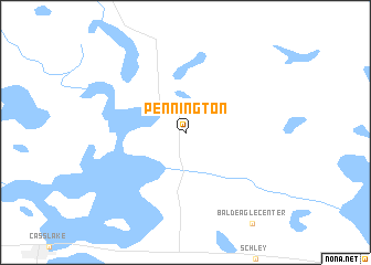 map of Pennington