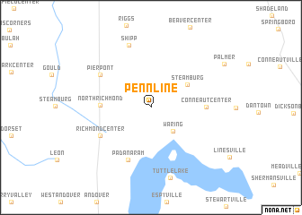 map of Pennline