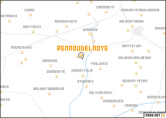 map of Penno-Udel\