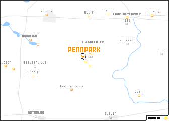 map of Penn Park