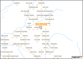 map of Penn Po
