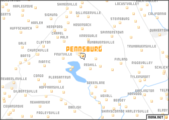 map of Pennsburg