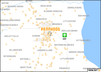 map of Pennwood