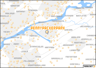 map of Pennypacker Park