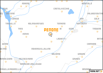 map of Penone