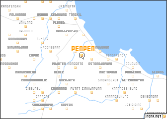 map of Penpen