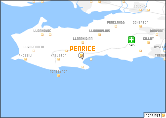 map of Penrice