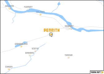 map of Penrith