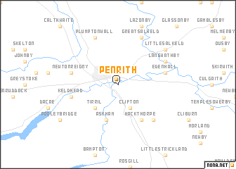 map of Penrith