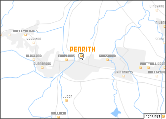 map of Penrith