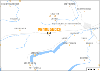 map of Penruddock