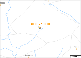 map of Pensamento