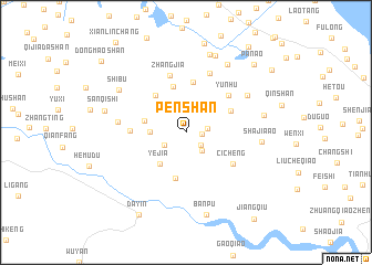 map of Penshan