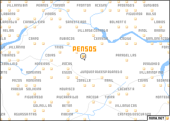 map of Pensos