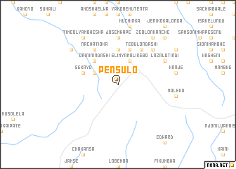 map of Pensulo