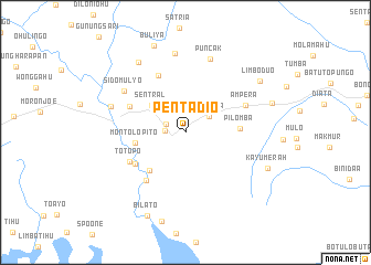 map of Pentadio