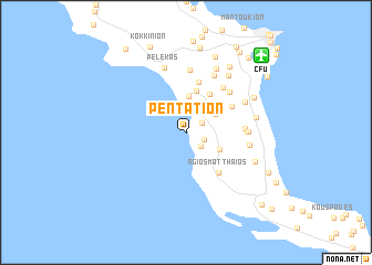 map of Pentátion