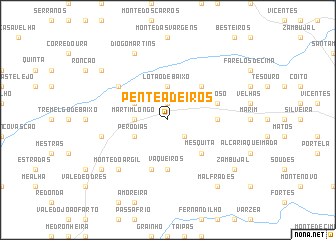 map of Penteadeiros