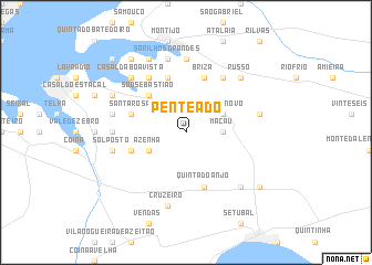 map of Penteado