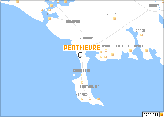map of Penthièvre