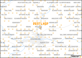 map of Pentlhof