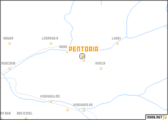 map of Pentoaia
