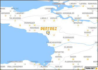 map of Pentrez