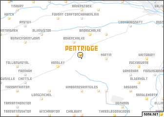 map of Pentridge